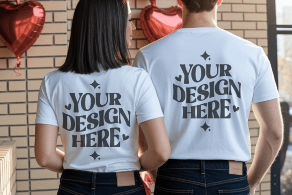 Bella Canvas Valentine Mockup 5: Graphics & Product Mockups
