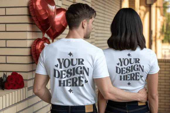 Bella Canvas Valentine Mockup: Graphics & Product Mockups