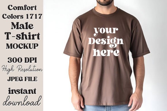 Comfort Colors 1717 Espresso Mockup 37: Graphics & Product Mockups