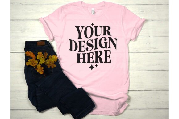 Fall Bella Canvas 3001 Mockup 33: Essential Graphics for Product Mockups