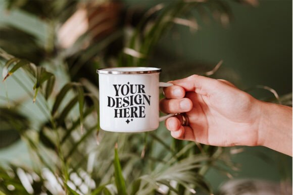 Mug Camper Mockup: Essential Graphics for Product Mockups