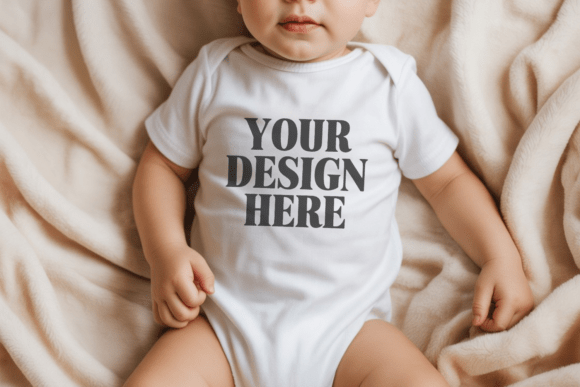 Rabbit Skins 4400 Baby Bodysuit Mockup 9 Review