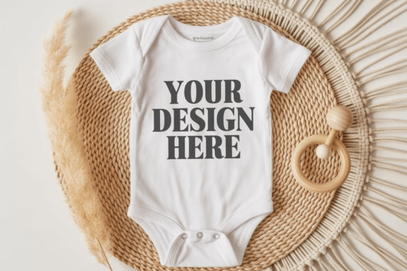 Rabbit Skins 4400 Baby Bodysuit Mockup Review