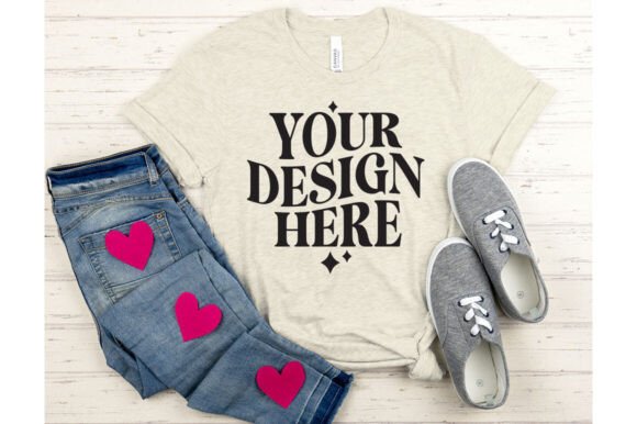 Valentine's BC3001 Mockup 2: Graphics & Product Mockups