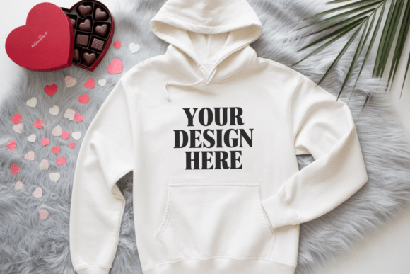 Valentine's Flat Lay Shirt Mockup: Graphics & Product Mockups