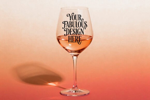 Wine Glass Mockup: Essential Graphics for Product Mockups